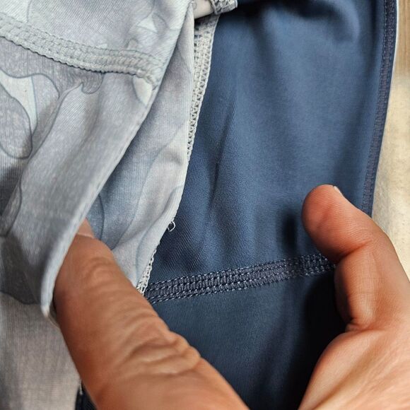 Pelagic Blue Camouflage UPF Leggings XS - Picture 8 of 8